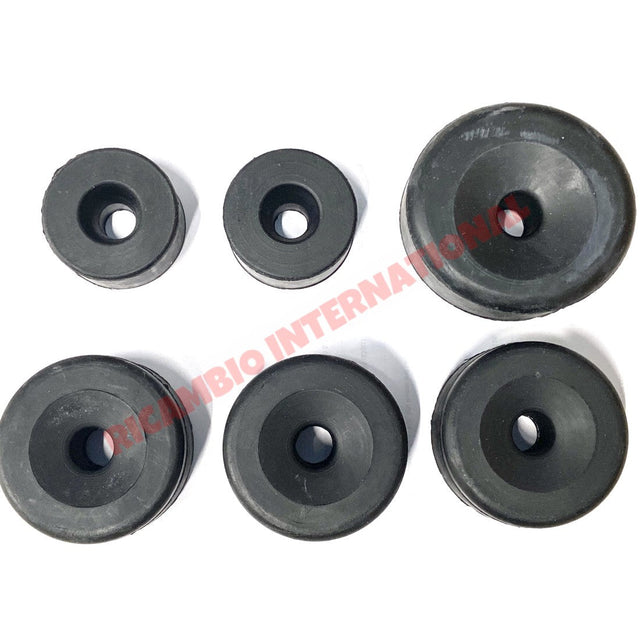Engine & Gearbox Mount Kit (6 piece) - Lancia Fulvia - All Engine - Gearbox - Suspension & Steering Bushes