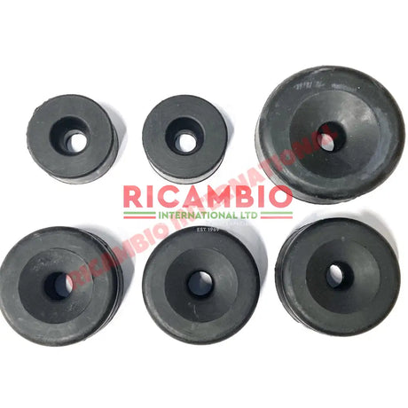 Engine & Gearbox Mount Kit (6 piece) - Lancia Fulvia - All Engine - Gearbox - Suspension & Steering Bushes