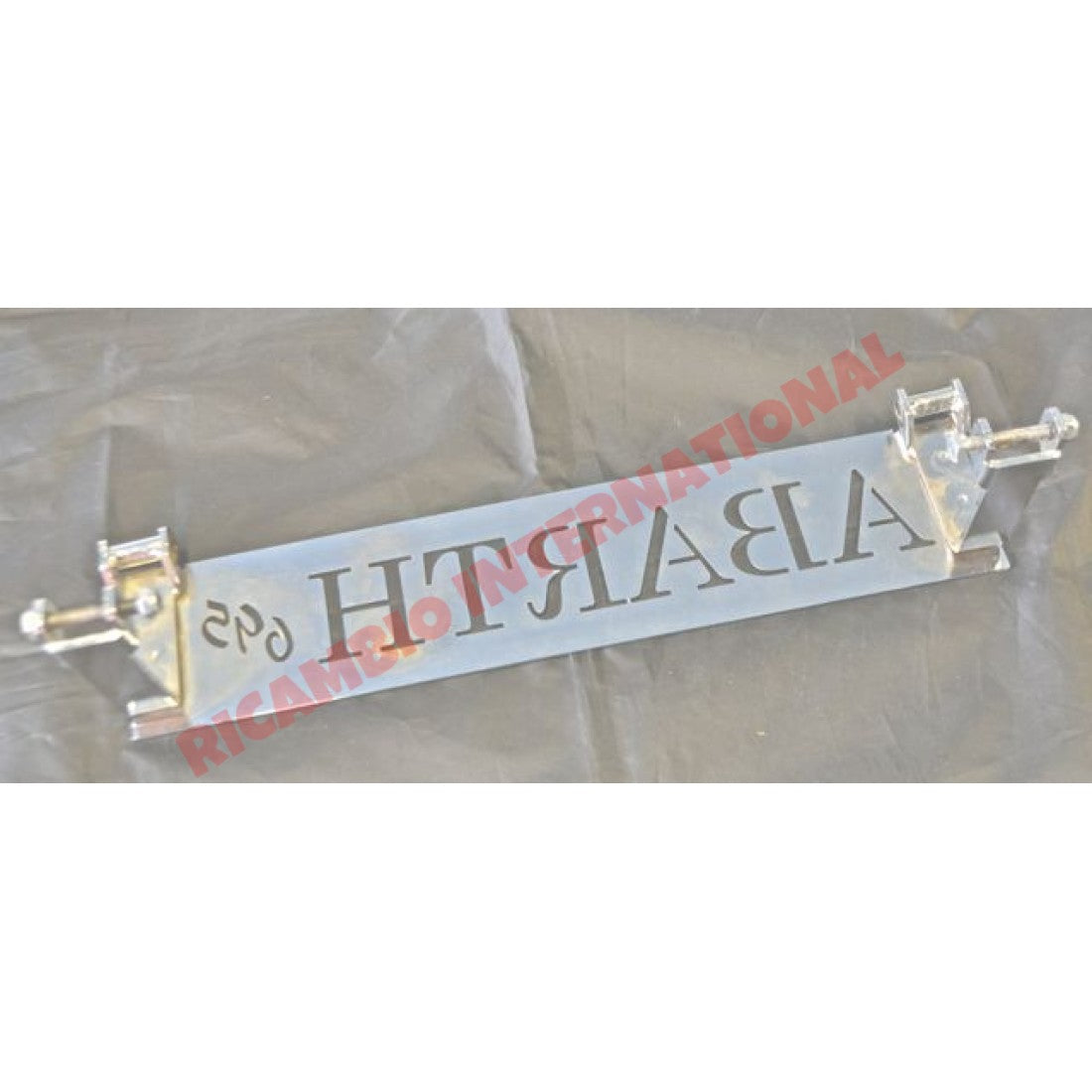 Engine Lid Opening Bracket ’ABARTH 695’ - Classic Fiat 500 - Classic Fiat 500 Parts & Spares