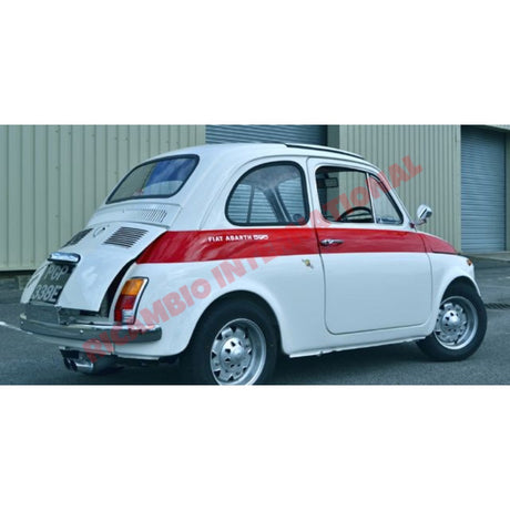 Engine Lid Opening Bracket ’ABARTH’ - Classic Fiat 500 - Abarth