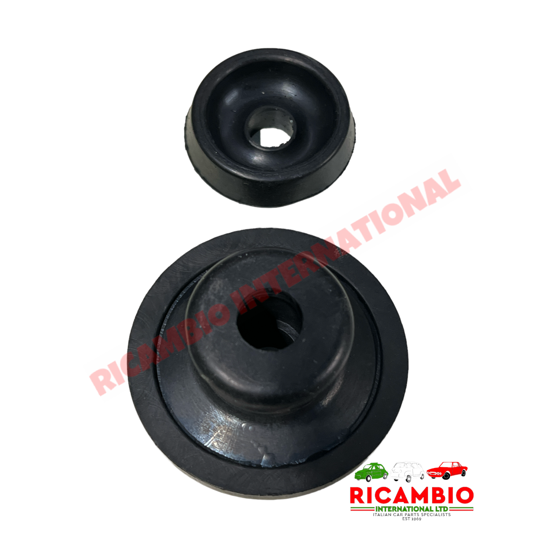 Engine Mount Bush Kit (2 piece) - Classic Fiat 500 Autobianchi Panoramica - Classic Fiat 500 Parts & Spares