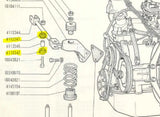Engine Mount Link Rod Bush - Fiat 850