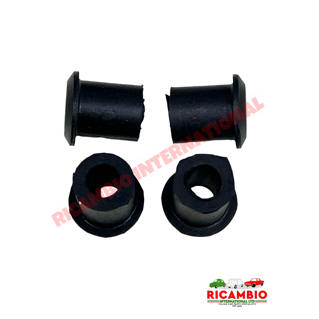 Engine Mount Rubber Bush Kit - Classic Fiat 500 - Engine & Associated Items