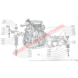 Engine Mount Spacer - Fiat 600,850 - Engine & Engine Parts