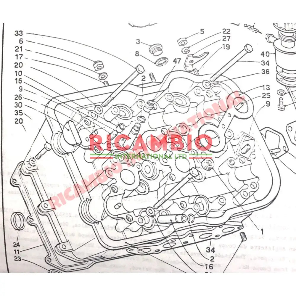 Engine Rubber Cap - Lancia Fulvia - Lancia Fulvia