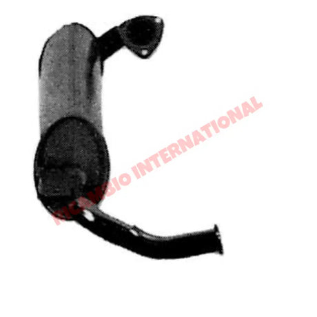 Exhaust Bracket Kit (FOR POLISH OVAL EXHAUST) - Fiat 126 - Exhaust