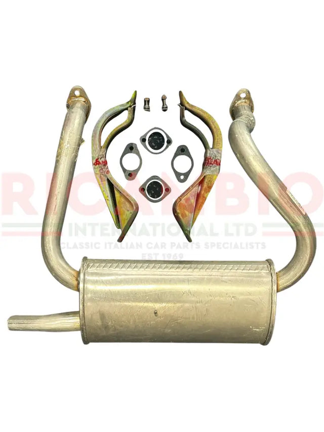 Exhaust (BUDGET) & Bracket Kit Fiat 126 Exhaust and Associated Parts
