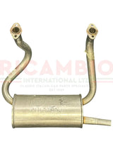 Exhaust (BUDGET) Fiat 126 Exhaust and Associated Parts