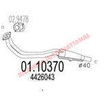 Exhaust Down Pipe & Gasket - Fiat 127 - 127 & 128