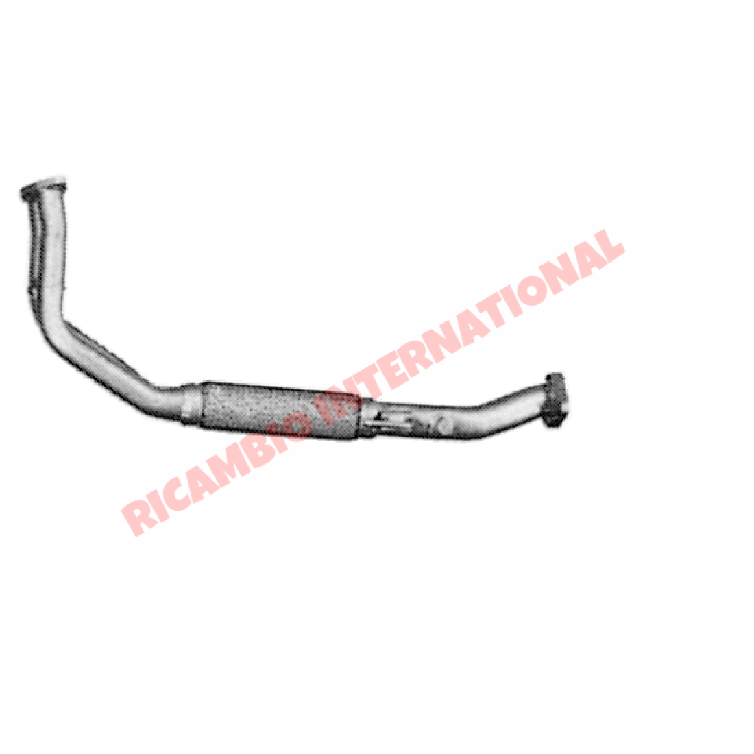 Exhaust Down Pipe (twin pipe) - Fiat Punto MK1 - Exhaust