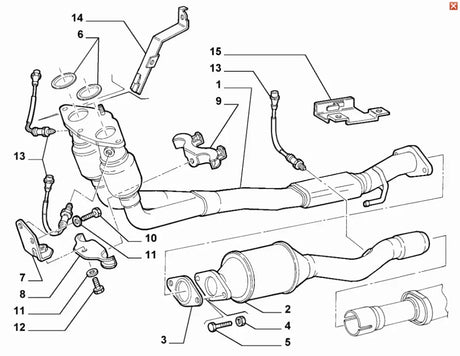 Exhaust Gasket - Fiat Barchetta,Punto