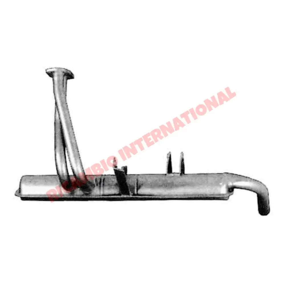 Exhaust & Gasket - Fiat X19 - Exhaust