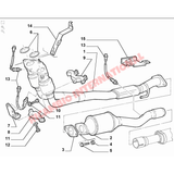 Exhaust Gasket Kit - Fiat Barchetta - Gaskets & Oil Seals