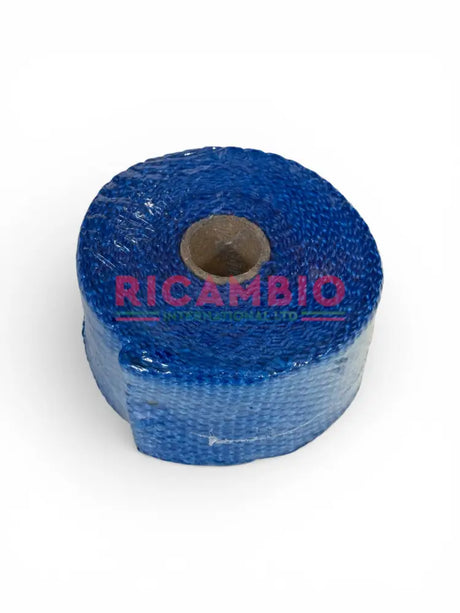 Exhaust Heat Wrap (5mtrs) & Stainless Steel Ties - All Classic Cars - BLUE - Exhaust
