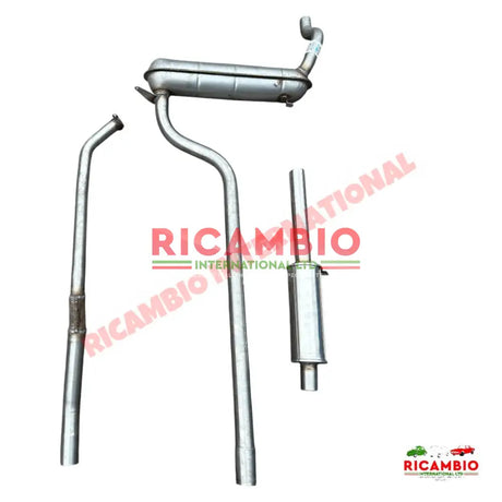 Exhaust Kit Stainless Steel - Lancia Fulvia 5 speed - Exhaust