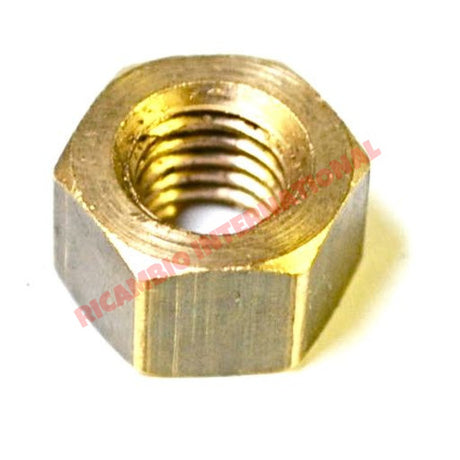 Exhaust Manifold Brass Nut - Classic Fiat 500 126 600 850 900 - Exhaust & Related Parts