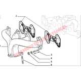 Exhaust Manifold - Fiat Uno,Panda Lancia Y10 Autobianchi Y10 - Exhaust