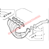 Exhaust Manifold Gasket - Fiat Coupe 16V,Tipo 2.0 16V,Lancia Thema 2.0 16V - Gaskets & Oil Seals