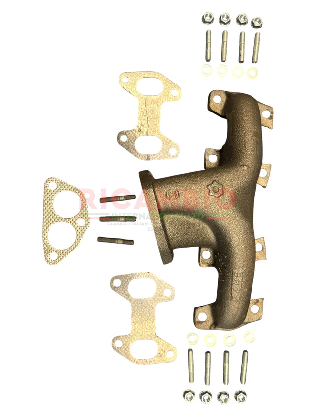 Exhaust Manifold Kit inc Studs,Washers & Gaskets - Fiat Uno,Panda,Punto Lancia Y10 Autobianchi Y10 - Exhaust