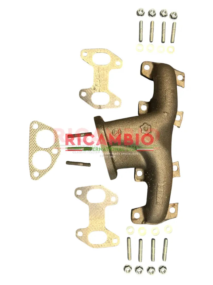 Exhaust Manifold Kit inc Studs,Washers & Gaskets - Fiat Uno,Panda,Punto Lancia Y10 Autobianchi Y10 - Exhaust