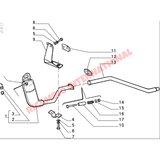 Exhaust Metal Cat Flange - Classic Fiat Panda inc 4x4 - Panda 4x4 Exhaust System