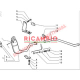 Exhaust Metal Cat Flange - Classic Fiat Panda inc 4x4 - Panda 4x4 Exhaust System