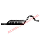 Exhaust Silencer Centre - Fiat 125 early series 1 - Exhaust