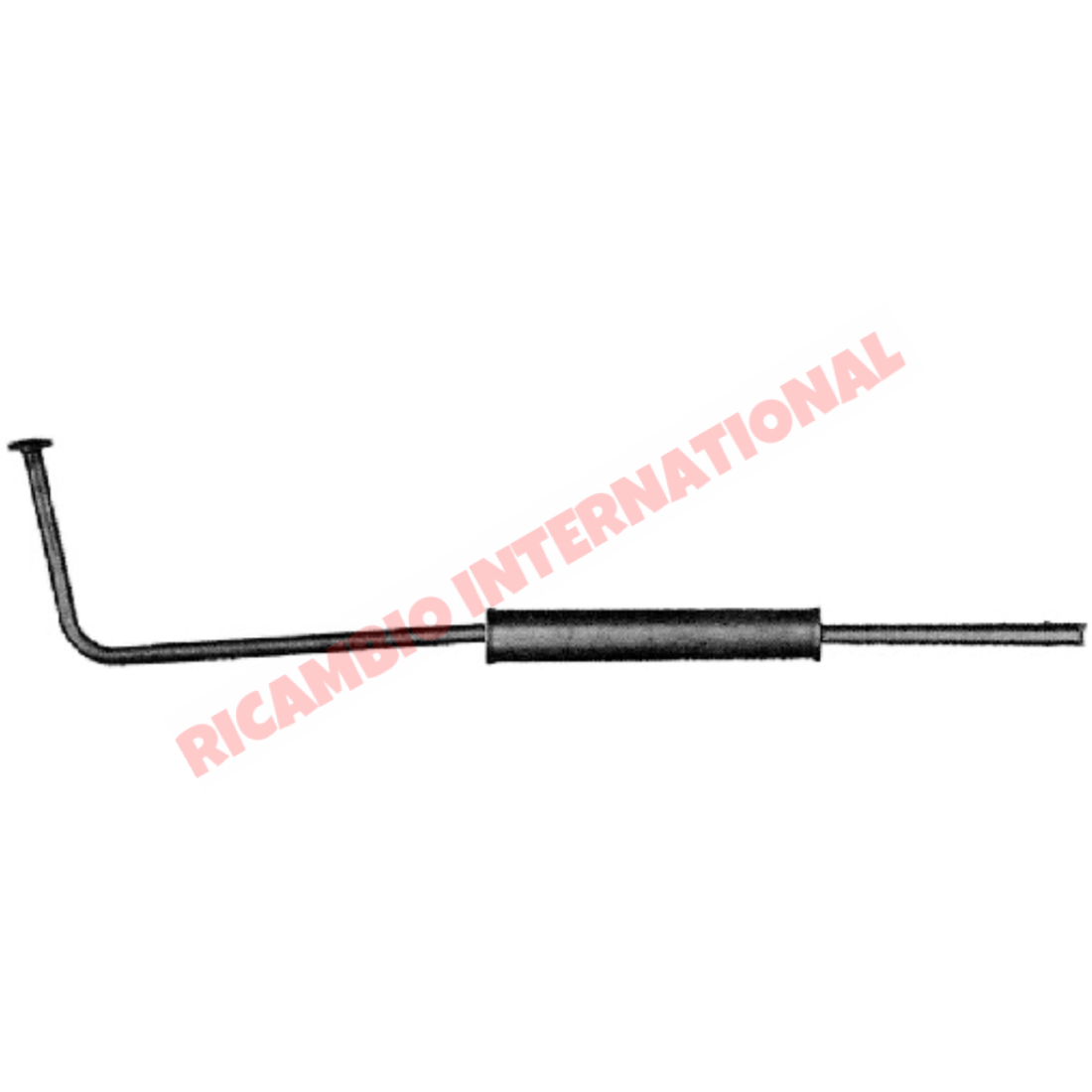 Exhaust Silencer - Fiat Balilla - Fiat 508C Balilla
