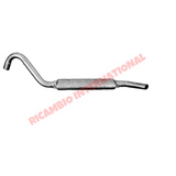 Exhaust Silencer Rear - Fiat 124 Sports Coupe - Exhaust
