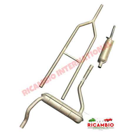 Exhaust System - Lancia Flavia 1.8 Coupe - exhaust