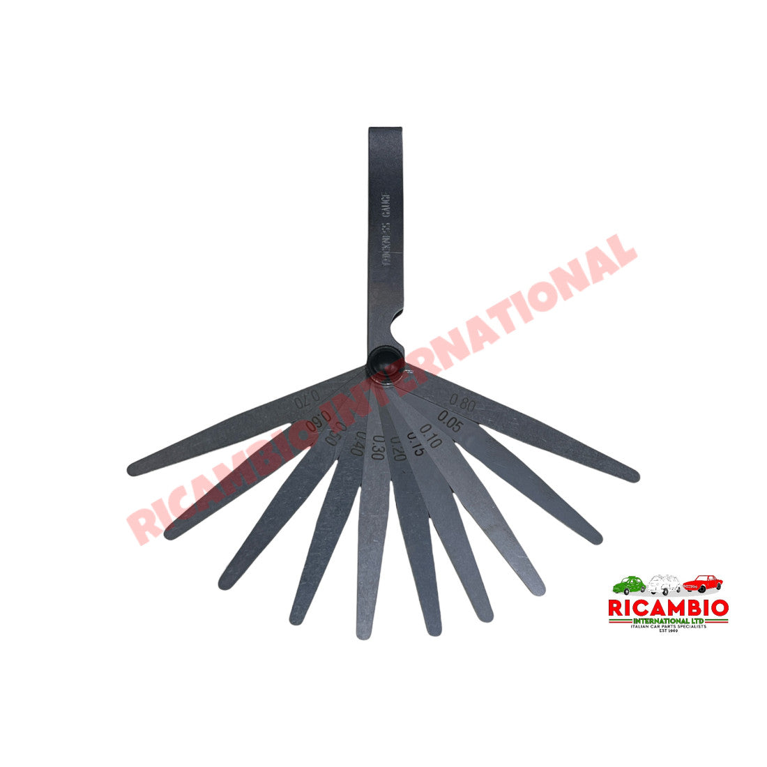 Feeler Gauge - mm - 10 Blades - Ignition and Electrical Items