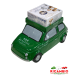 Fiat 500 Car including Fiat Chocolate Gift - Green - Toys - Gifts & Novelty Items