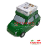 Fiat 500 Car including Fiat Chocolate Gift - Green - Toys - Gifts & Novelty Items