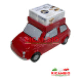 Fiat 500 Car including Fiat Chocolate Gift - Red - Toys - Gifts & Novelty Items