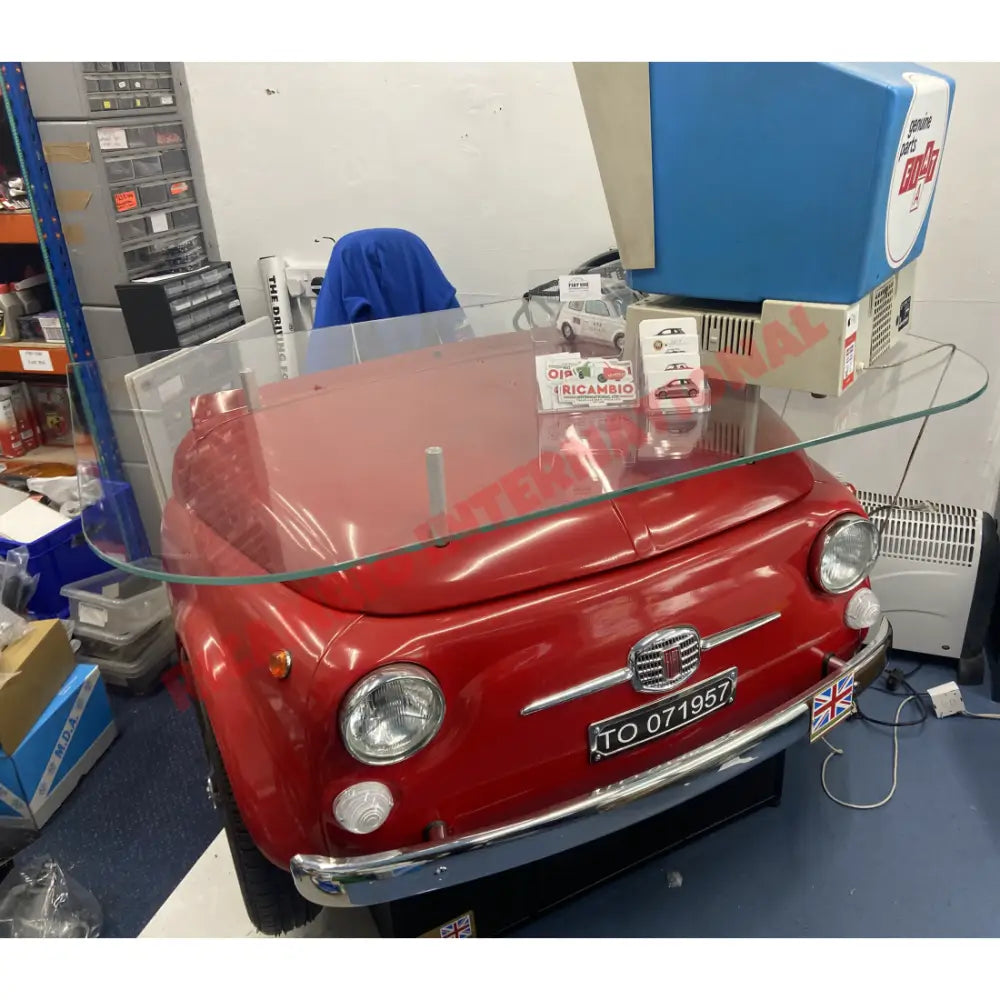 Fiat 500 Counter/Promotional Desk - Gifts - Confectionary - Furniture and Novelty Items