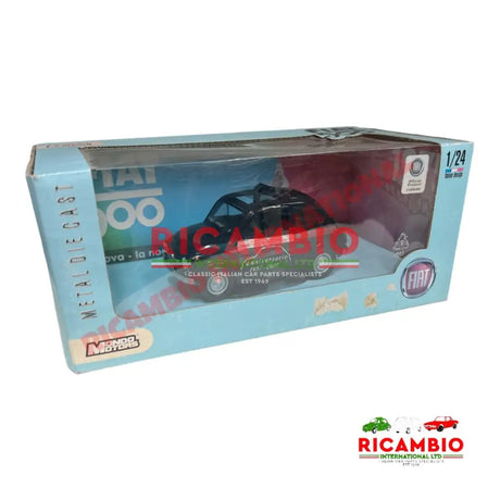 FIAT 500 Model Car Assorted - Dark Blue - Toys - Gifts & Novelty Items