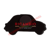 Fiat 500 Tricolore Magnet - Toys - Gifts & Novelty Items