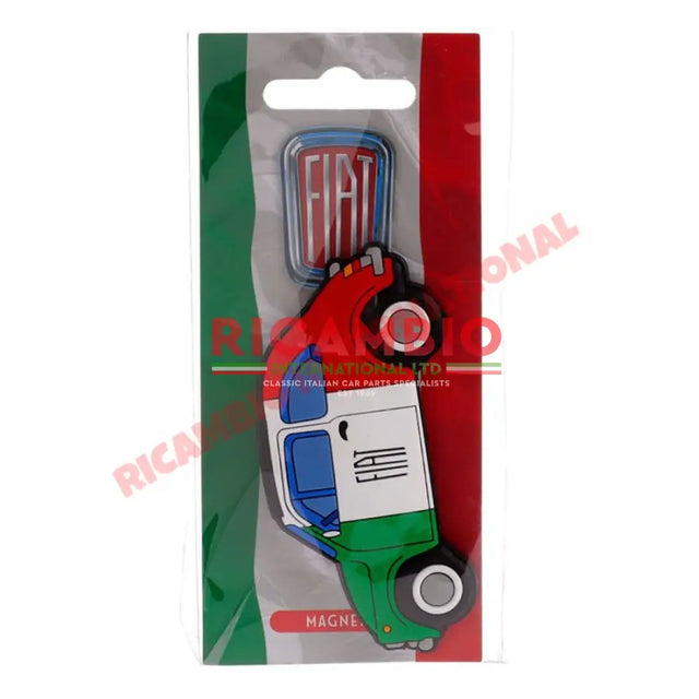 Fiat 500 Tricolore Magnet - Toys - Gifts & Novelty Items