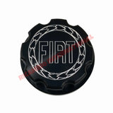 Fiat Alloy Fuel Petrol Cap - Classic Fiat 500 - Black Anodized Abarth - Abarth