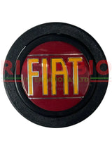 Fiat Horn Push Button - Classic Fiat 500 126 600 - Fat Red/Orange - Horn Push Button