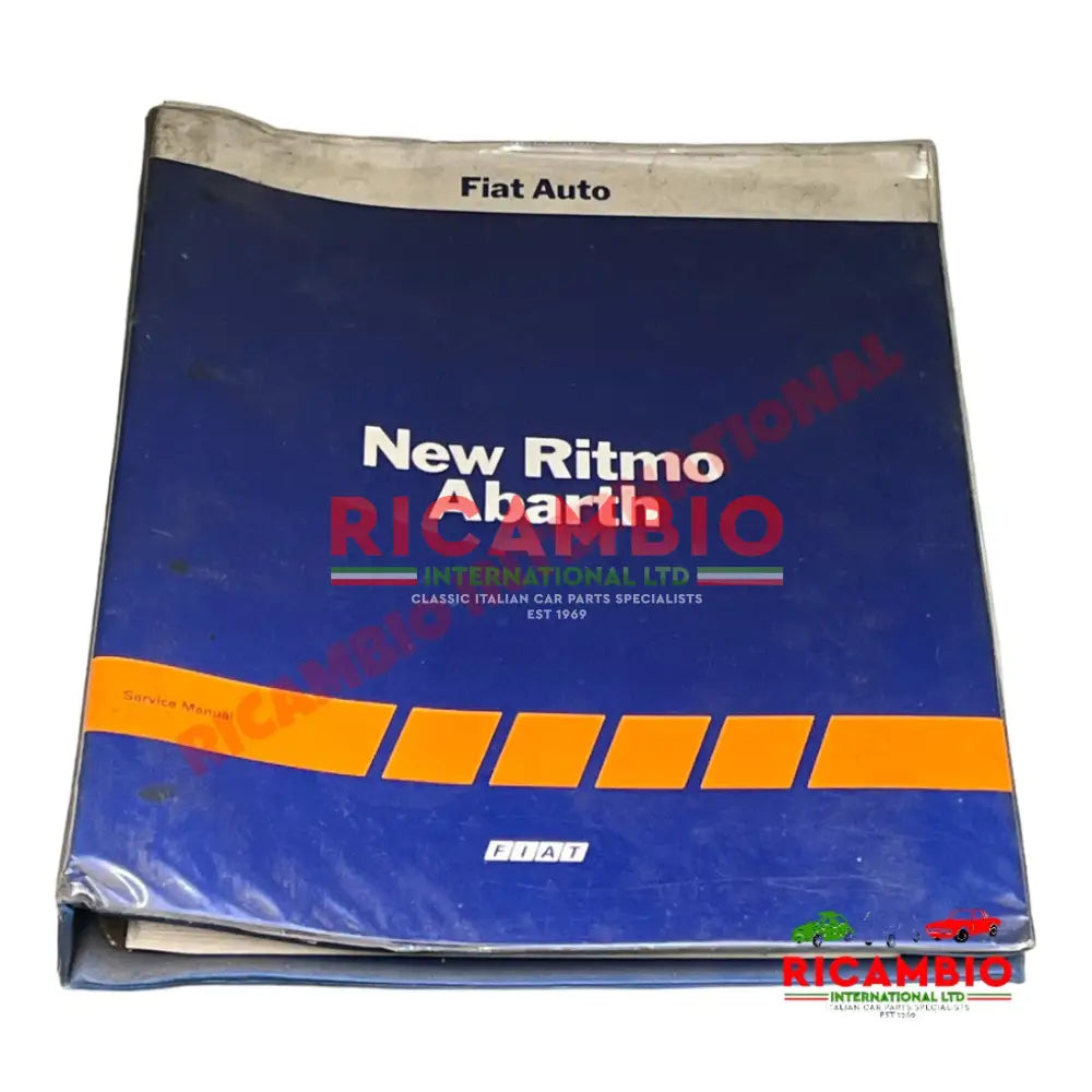 Fiat Service Manual (ENGLISH) - Fiat Strada/Ritmo Abarth 130TC - Books & Manuals