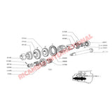 First (1st) Gear - Classic Fiat 500,126 - Gearbox and Parts