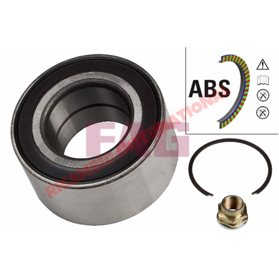 Front Wheel Bearing Kit (ABS) - New Fiat 500,Seicento New Panda - Steering - Shaft & Suspension