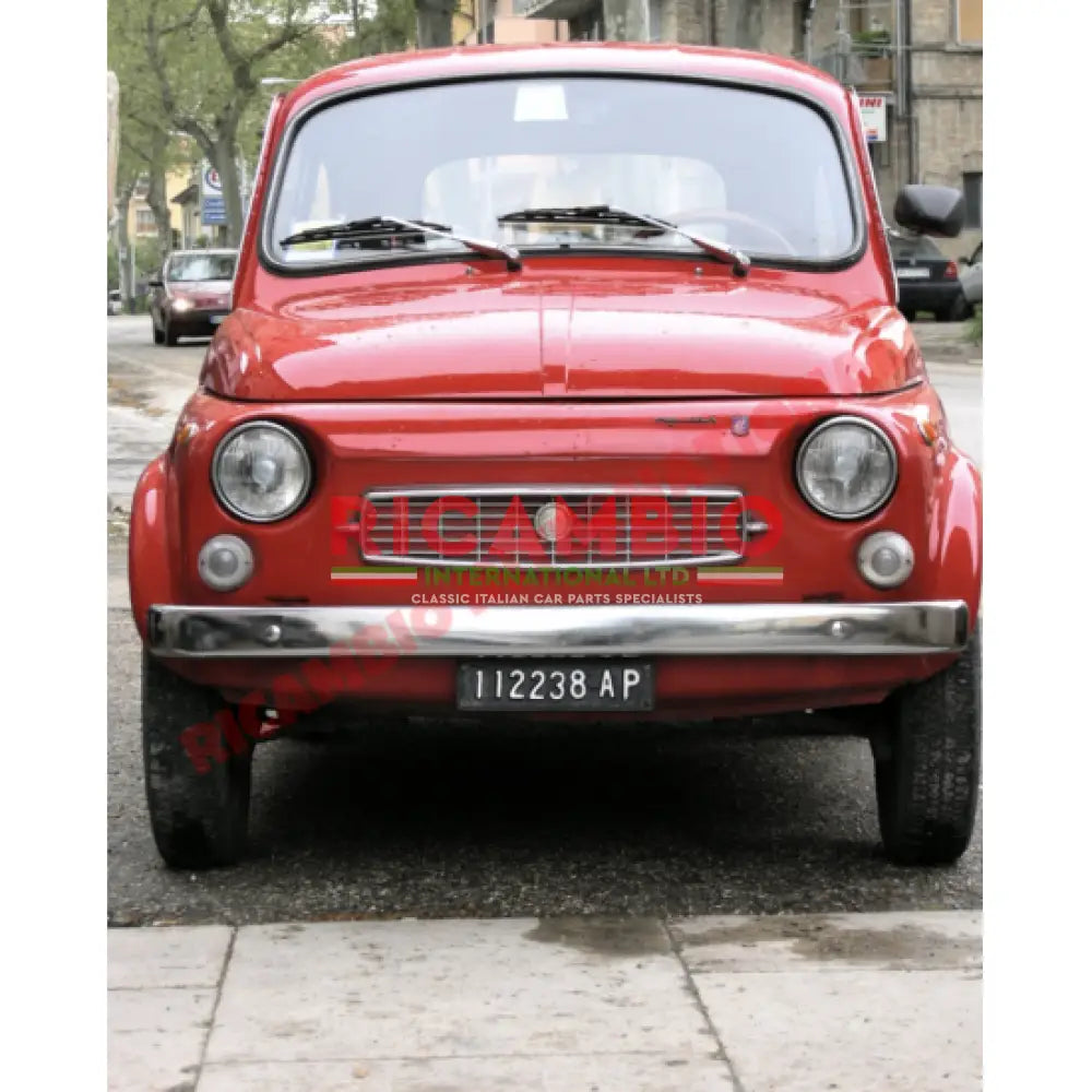 Front Aluminium Grille & Badge - Classic Fiat 500 - Classic Fiat 500 Parts & Spares