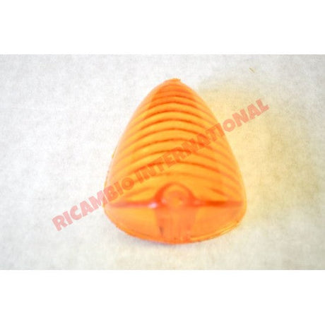 Front Amber Indicator Lens - Autobianchi Bianchina - Lights - Lamps and Lenses