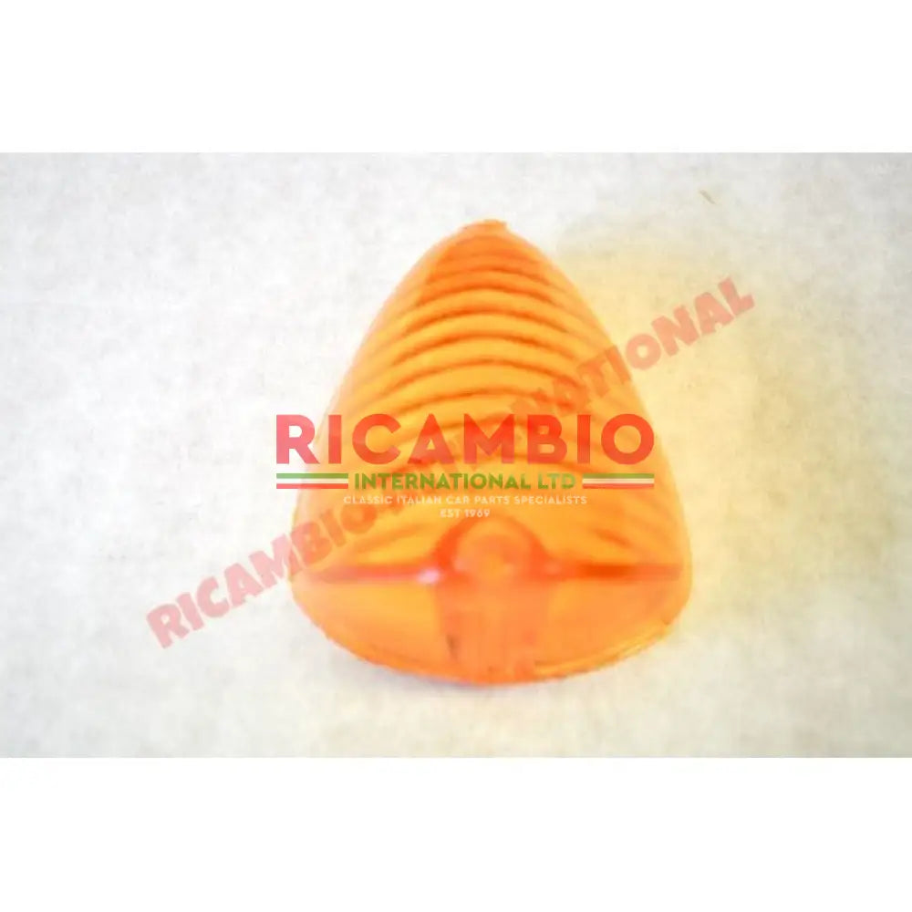 Front Amber Indicator Lens - Autobianchi Bianchina - Lights - Lamps and Lenses