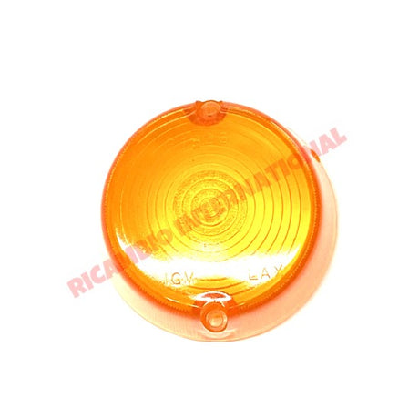 Front Amber Indicator Lens - Fiat 850T - Lights - Lamps and Lenses