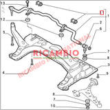Front Anti-Roll Bar Bush Kit - Fiat Coupe Tipo 16V,Bravo HGT Lancia Delta - Steering - Shaft & Suspension