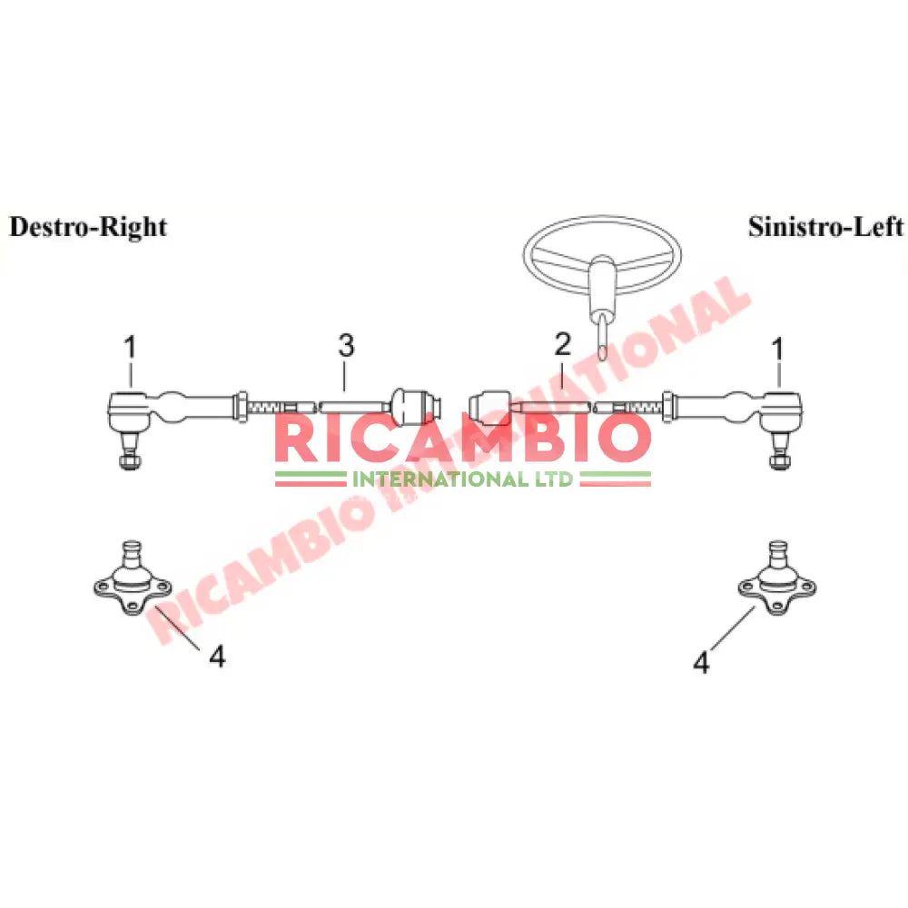 Front Ball Joint - Lancia Delta Prisma - Lancia Delta Integrale
