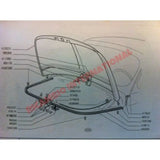 Front Bonnet Seal - Classic Fiat 500 - Door Seals